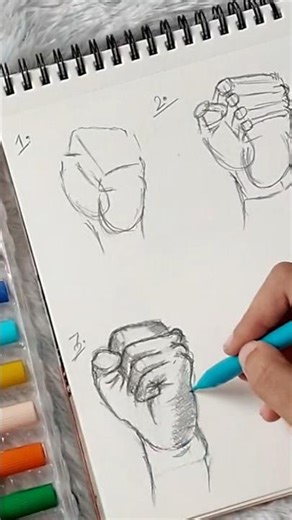 HAND DRAWING TUTORIAL EASY ✍️✨ #viral #trending #basicdrawing #basic #handart #sketch #draw #artist