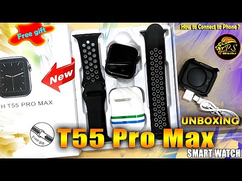 T55 Pro Max Smartwatch & TWS Earbuds – The Ultimate Combo?