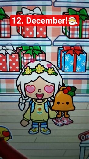 12. december!🎅 Home made advent calendar in Toca boca!🎁#tocaboca #tocalifeworld #christmas #calendar