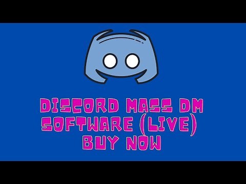 Discord mass DM bot