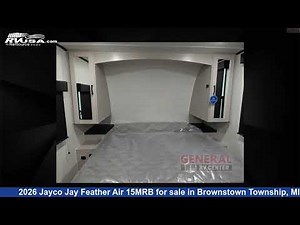 Amazing 2026 Jayco Jay Feather Air Travel Trailer RV For Sale in Brownstown Township, MI | RVUSA.com