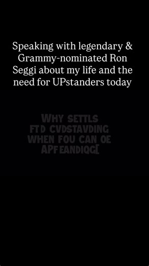 I was honored to appear on Grammy-nominated Ron Seggi’s podcast to talk about my life and my journey to becoming an UPstander. Ron has had such a legendary career in broadcasting and I appreciated his taking the time to sit with me and pull out of me some ideas on how to deal with the challenges of today using our past to fortify us. #ronseggi #congo #dibinga #motivation #inspiration congo kabongo motivationalspeaker inspirationalspeaker motivation inspiration bestmotivation grammy grammys gramm
