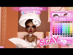 The Runaway Bride! 👰‍♀️🏃‍♀️ | Roblox Dress To Impress #DTI #RobloxFashion #RobloxGaming