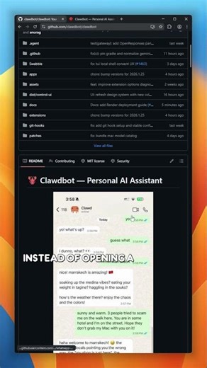 ClawdBot connects your local computer to WhatsApp or iMessage