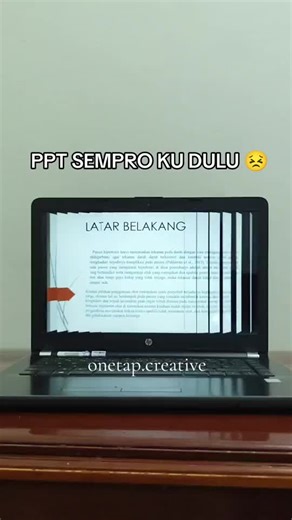 klik link di bio profile yah untuk download Template nya atau joki PPT! #jokipptperkuliahan #templateppt #pptmorphtransisi #ppttesis #onetapcreative