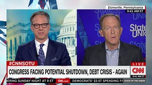 Tapper presses GOP senator on looming shutdown, debt crisis