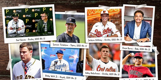 These are the highest signing bonuses in the history of the Draft