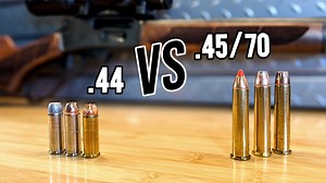 This is what happens when .44 Magnum faces .45-70