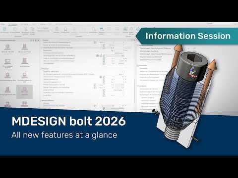 MDESIGN bolt 2026: Experience the new 3D Assistant