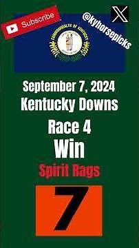Best Bets for Kentucky Downs for September 7. #kentuckyhorseracing #kentuckydowns
