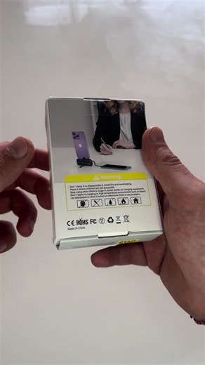 Je teste une mini batterie externe 🔋 #essai #test #batterie #batterieexterne #accessoiresiphone #accessoirestelephone #chargeur #pourtoi