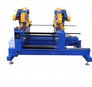 [Hot Item] Double End Trim Saw Butting Saw Wood Cutting Machine, Automatic Double Trimming Saw