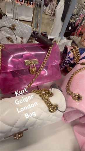 KURT GEIGER LONDON MICRO KENSINGTON VINYL CROSSBODY & MINI BRIXTON JELLY BAG NORDSTROM RACK #bags
