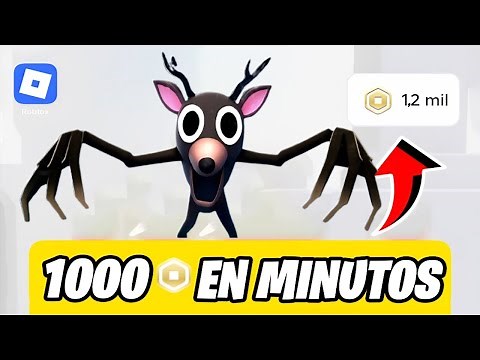 😱 ¡Como CONSEGUIR ROBUX GRATIS en ROBLOX en SOLO MINUTOS 2026! 🤑 Real *1000 ROBUX* ✅