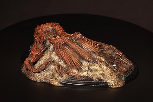 Lord of the Rings Smaug Statue, Hobbit Dragon Smaug Figure, Lotr Fan Gift - Etsy