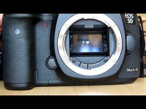 Canon EOS 5D Mark III shutter sound and silent mode (vs EOS 7D)