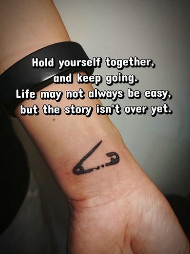 Symbol of Resilience: Safety Pin and Semicolon Meaning