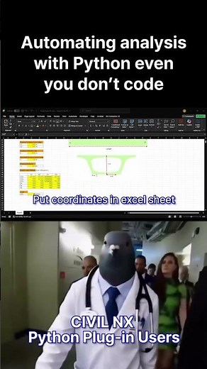 Zero-Coding Python Automation for Structural Design #structuralengineering #python #midasit