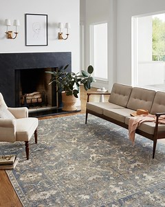Chris Loves Julia x Loloi Rosemarie ROE-03 Traditional Area Rugs | Rugs Direct