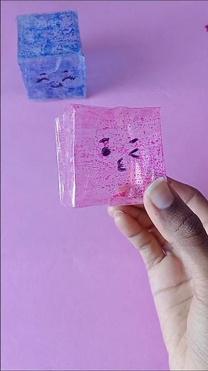 Viral Nano Tape Squishy DIY!💗🧊#shorts #nanotape #diycrafts #aesthetic