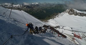 Camp for grieving Ukrainians in Austrian Alps