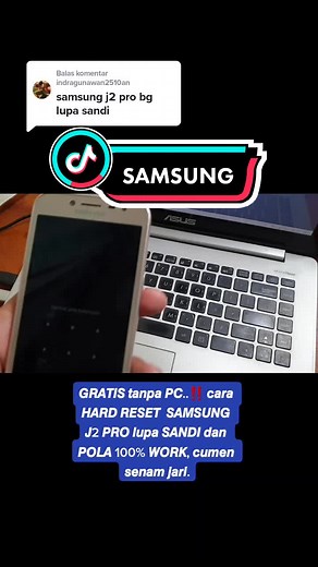Cara Hard Reset Samsung J2 Pro Tanpa PC