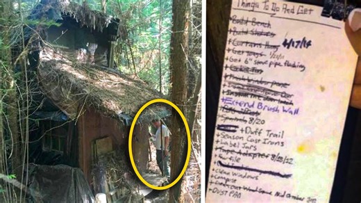 Forest Ranger Stumbles Across a Mysterious Cabin in the Woods