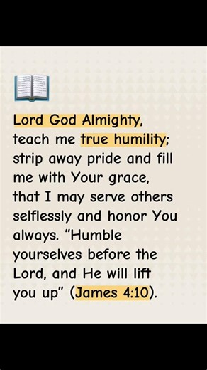 Prayer for True Humility and Grace