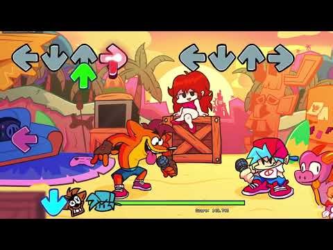 FNF: Crash Funksanity: N-SANE MIXES!! "Crash course"