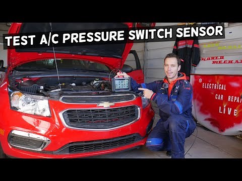 HOW TO TEST AC PRESSURE SWITCH ON CHEVY, CHEVROLET, GMC, BUICK, CADILLAC AC NOT WORKING