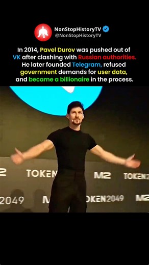 Pavel Durov: The Billionaire Who Said No #shorts