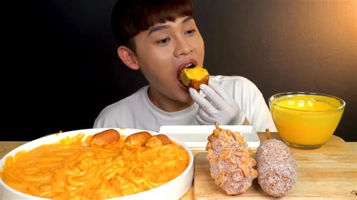 #먹방 #chicken #friedchicken #bbq #cheeseburger #mukbang | Imdad A
