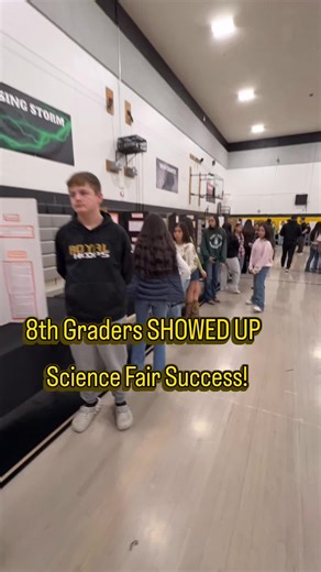 Royal Middle School on Instagram: "🔬💡 8th Grade Science Fair!Our students showed off big ideas, big experiments, and big energy. Proud of their creativity and hard work!Tap to watch our future scientists in action. 💛🖤#KnightPride #RoyalMiddleSchool #StudentVoices #MiddleSchoolLifeIf you want a more hype version or a shorter one, I can adjust it."