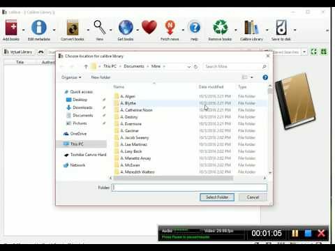 Move an existing Calibre library to a new computer