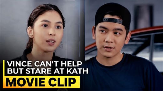 Vince can't help but stare at Kath | 'Vince and Kath and James' | #MovieClip While having his car checked by his crush Kath (Julia Barretto), Vince (Joshua Garcia) can't help but fawn over her. | ABS-CBN Film Productions Inc. (Star Cinema)