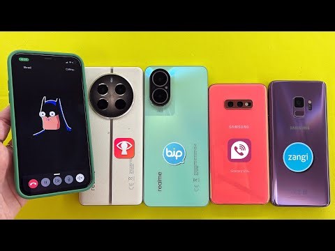 Social Media BIP+Skred+Zangi+TeleGuard Incoming Outgoing Call iPhone, Samsung Galaxy, Realme