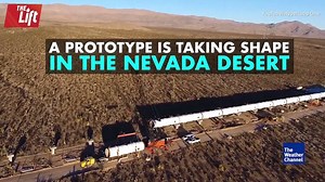 158K views · 927 reactions | A futuristic transit known as Hyperloop is closer to being tested in the Nevada desert. | The Weather Channel | Facebook