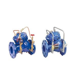 [Hot Item] Flanged Pressure Relief and Sustaining Valve, Cast Iron, Pn25, Pn, 16, Pn10