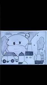 National Pollution Control Day Poster Drawing 🚫 stop pollution drawing #shots #pencildrawing #art