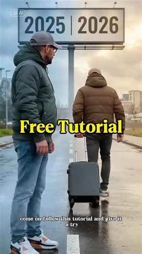 Goodbye 2025, Welcome 2026: CapCut Filter Tutorial