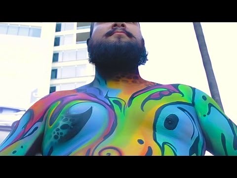I Wore Body Paint Instead Of Clothes In The City