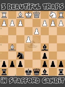 405K views · 4.4K reactions | 3 Beautiful Traps in Stafford Gambit ♟️ #chessmaster | Chess Master | Facebook