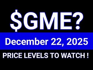 GME Stock (GameStop Corporation) GME Stock Technical Analysis | December 22, 2025