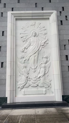 10K views · 2K reactions | Sculpture 'The Assumption of the Blessed Virgin Mary' at La Vang Church, Viet Nam. #scuplture #MotherMary #Assumption #LaVang # Catholic #Church | Catholic Art Reproduction | Facebook