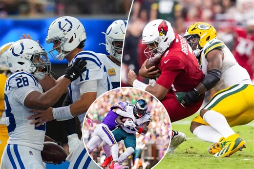 NFL Power Rankings for Week 8: Lights unexpectedly shining brightest in Indianapolis