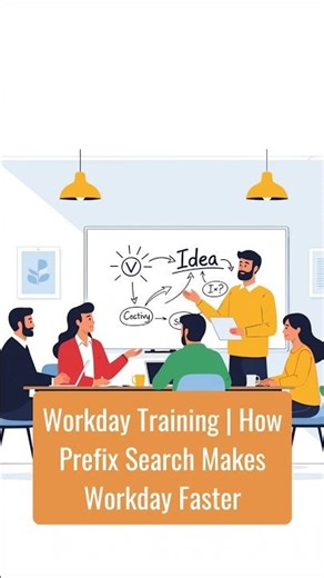 Workday Training | How Prefix Search Makes Workday Faster | ZaranTech #shorts