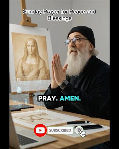 Sunday Prayer for Peace and Blessings #prayer #sundayprayer #amen #jesus #morningprayer #shorts