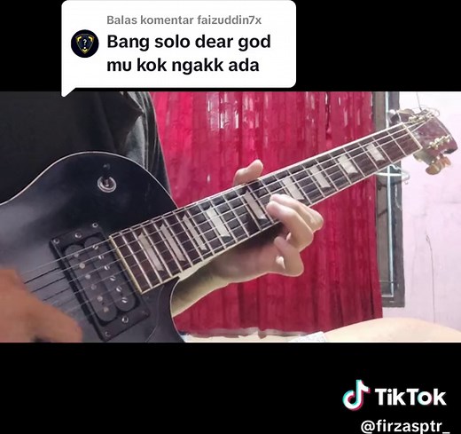 Membalas @faizuddin7x dear god cover#deargod #cover #fyp #guitartiktok #solo #avengedsevenfold #synystergates #guitar #guitartok #tiktok #fypシ