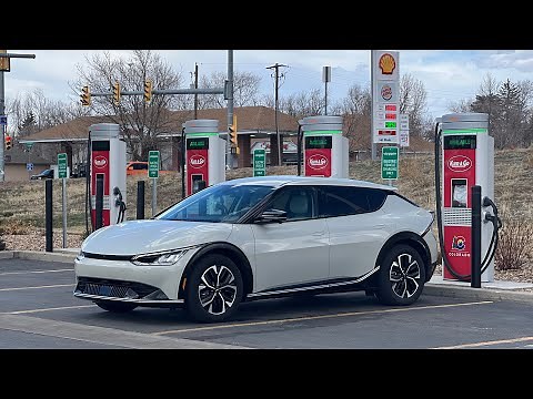 2022 Kia EV6 AWD 70-MPH Highway Range Test - (Wind 19” 77.4kWh)