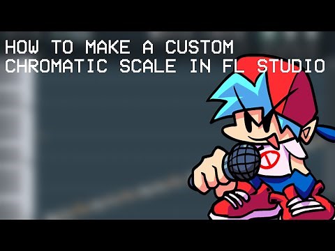 HOW TO MAKE FNF VOICE CHROMATIC SCALES IN FL STUDIO 20!
